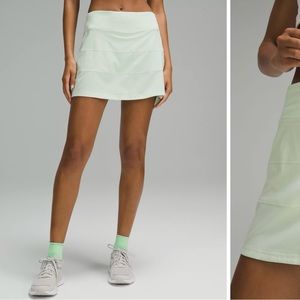 Lululemon NWOT pace run rival lined skirt